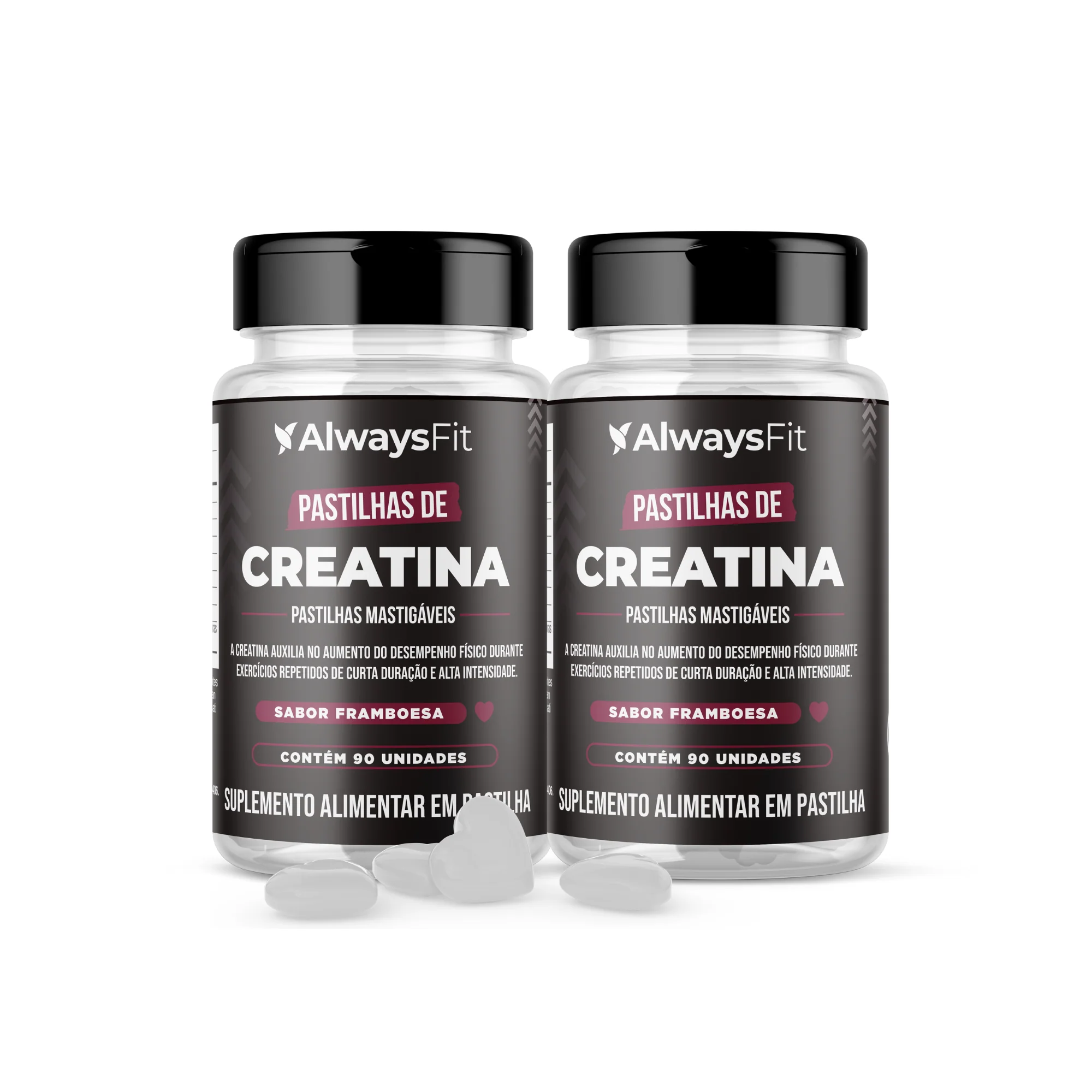 Creatina em Pastilha –  Sabor Framboesa - Image 3