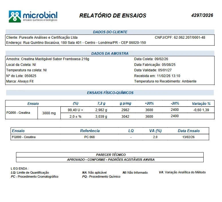 Creatina em Pastilha –  Sabor Framboesa - Image 6