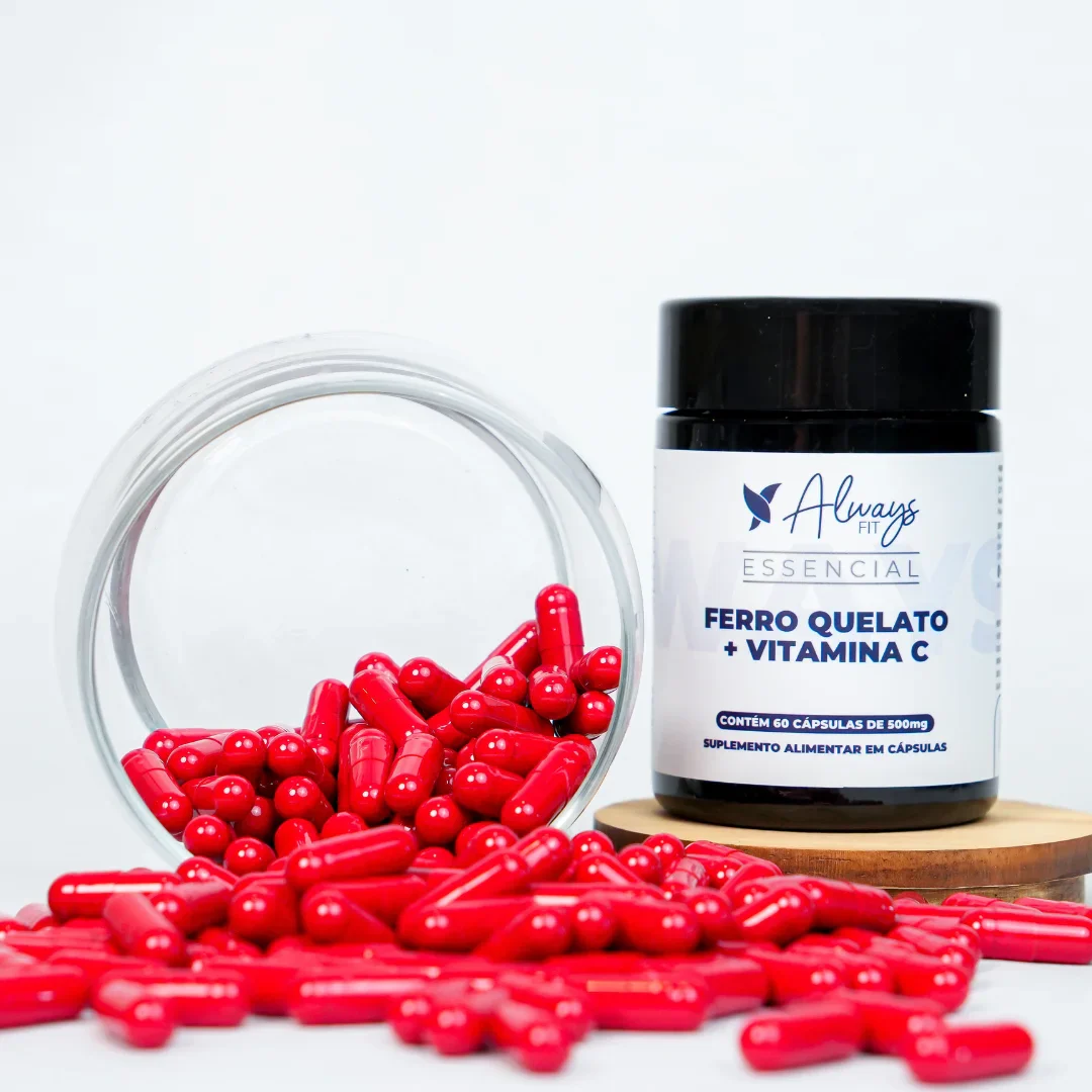 Ferro Quelato 35mg + Vitamina C 135mg - 60 Cápsulas - Image 4