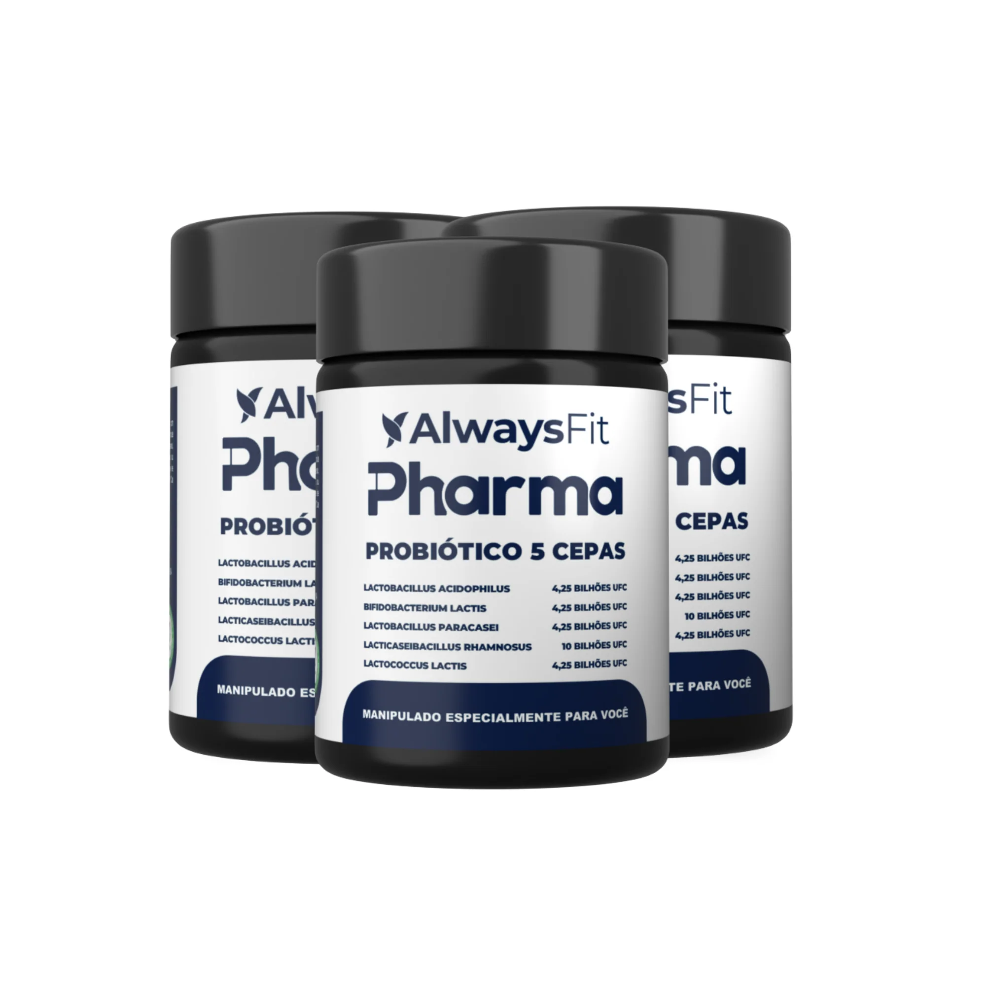 Probióticos 27 Bilhões – 5 Cepas em Cápsulas Gastroprotetoras - 30 Cápsulas (L. rhamnosus 10BLH; L. acidophilus 4,25BLH; B. lactis 4,25BLH; L. paracasei 4,25BLH; L. lactis 4,25BLH) - Image 2