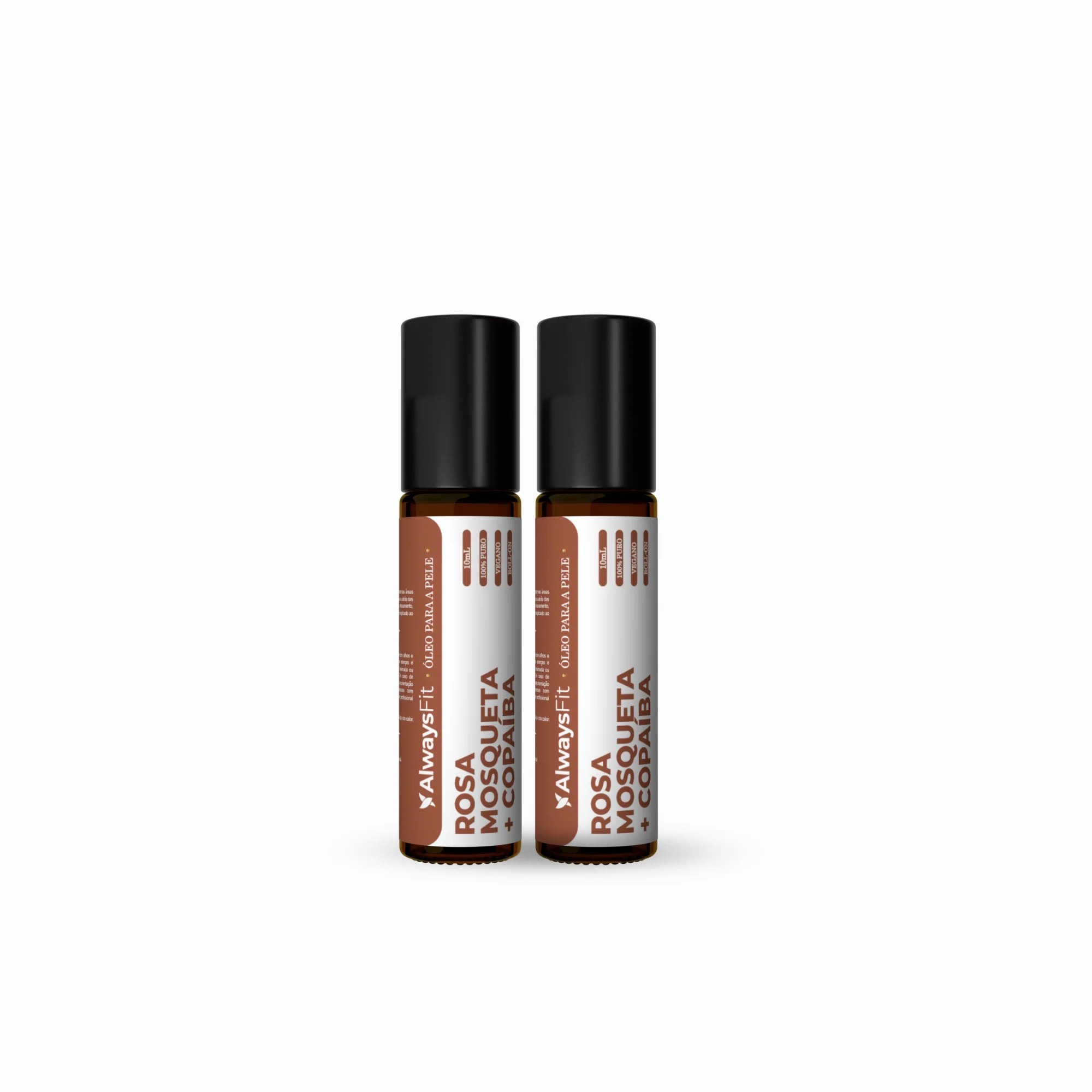 Roll-On Rosa Mosqueta + Copaíba Always Fit – Regeneração e Equilíbrio Natural | 10ml - Image 2
