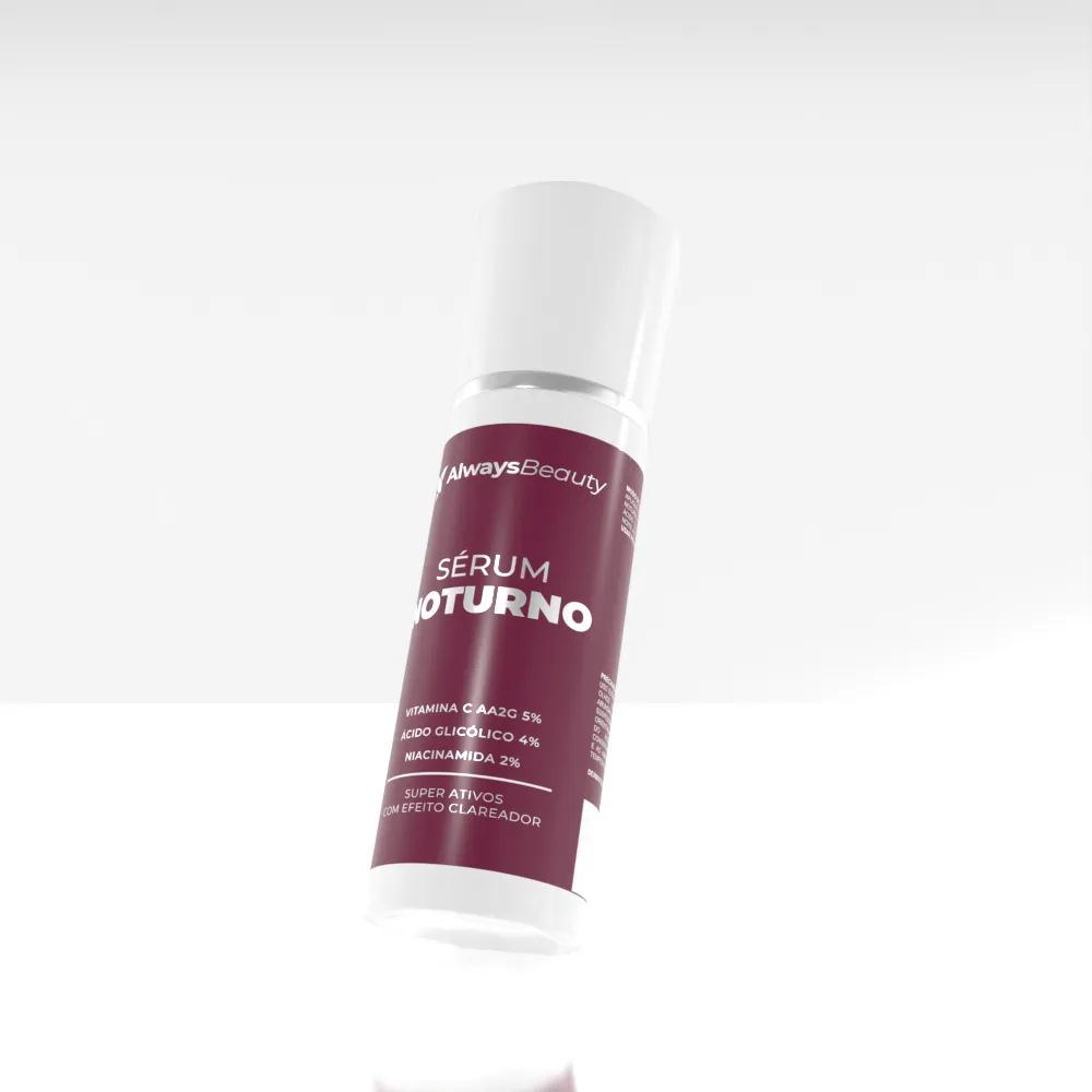 Sérum Noturno 3 em 1 (Ácido Glicólico, Niacinamida e Vit C) 30ml - Image 5